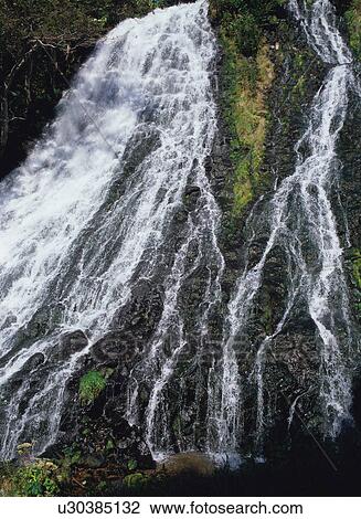 Osinkosin Waterfall, Shiretoko, Hokkaido, Japan View Large Photo Image Stock Image - Osinkosin Waterfall, Shiretoko, Hokkaido, Japan. Fotosearch