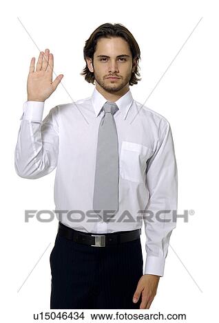 Portrait of a businessman gesturing View Large Photo Image Picture - Portrait of a businessman gesturing. Fotosearch