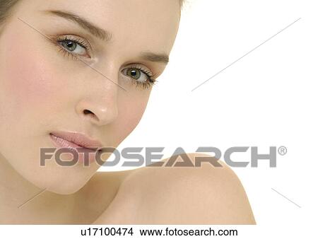 Portrait of a young woman View Large Photo Image Picture - Portrait of a young woman. Fotosearch