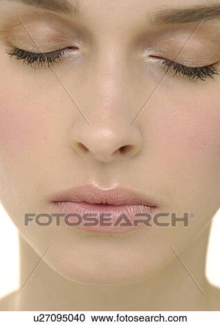 Right side of a young woman View Large Photo Image Stock Image - Right side of a young woman. Fotosearch