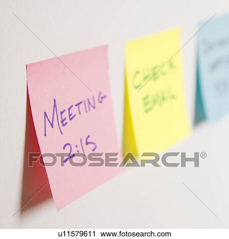 Sticky notes of to do list on wall View Large Photo Image Stock Image - Sticky notes of to do list on wall. Fotosearch