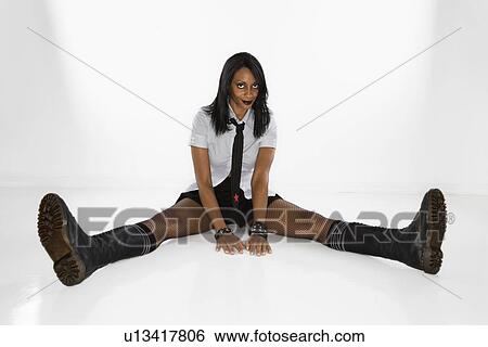 minijupe et bottes