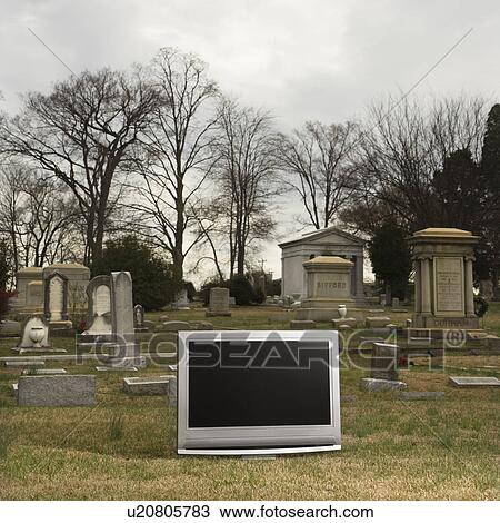 Flat panel television set in cemetery View Large Photo Image Stock Image - Flat panel television set in cemetery. Fotosearch