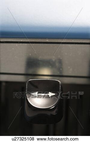 Stock Photo - Close up of arrow type lever on typewriter.. Fotosearch