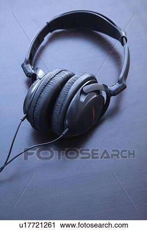 Still life of audio head phones. View Large Photo Image Stock Image - Still life of audio head phones.. Fotosearch