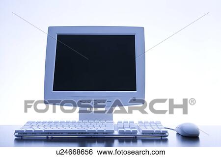 Still life of computer monitor, keyboard and mouse. View Large Photo Image Stock Photograph - Still life of computer monitor, keyboard and mouse.. Fotosearch