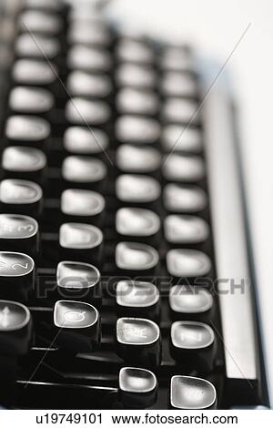 Type levers on typewriter keyboard View Large Photo Image Stock Image - Type levers on typewriter keyboard. Fotosearch