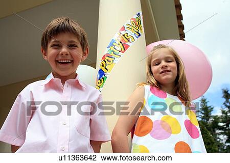 Children's outdoor party View Large Photo Image Stock Image - Children's outdoor party. Fotosearch