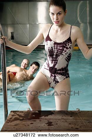 People enjoying a spa pool View Large Photo Image Stock Image - People enjoying a spa pool. Fotosearch