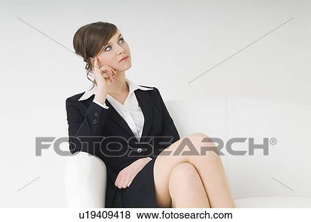 Portrait of young businesswoman View Large Photo Image Stock Photo - Portrait of young businesswoman. Fotosearch