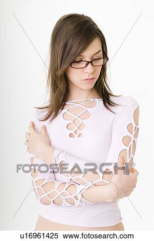 Portrait of young woman View Large Photo Image Stock Photography - Portrait of young woman. Fotosearch