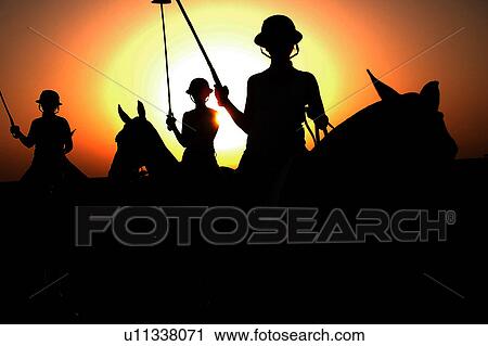 Stock Image - polo, sport. Fotosearch