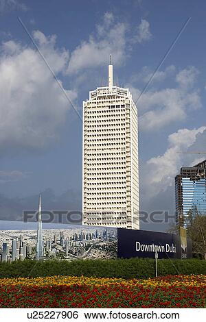 Stock Photograph - dubai, world, trade, centre, center, WTC, business. Fotosearch