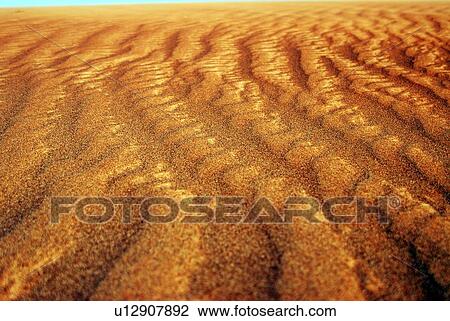 Stock Image - sand, dune, desert, wasteland, arid, region. Fotosearch