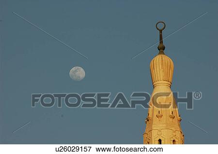 Stock Photo - dubai, mosque, oon, ramadan, dome. Fotosearch