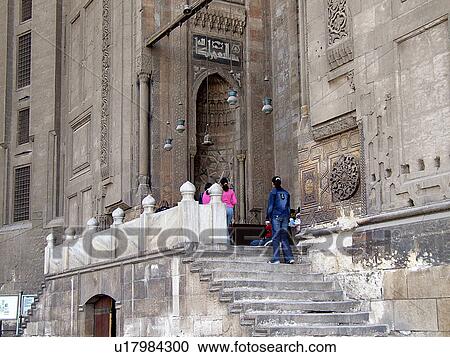 Egypt, Cairo, Islamic, Architect, Sultan, Hassan, Mosque View Large Photo Image Stock Image - Egypt, Cairo, Islamic, Architect, Sultan, Hassan, Mosque. Fotosearch