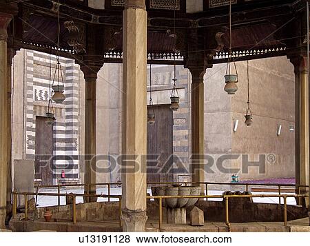 Egypt, Cairo, Islamic, Architect, Sultan, Hassan, Mosque View Large Photo Image Stock Photo - Egypt, Cairo, Islamic, Architect, Sultan, Hassan, Mosque. Fotosearch