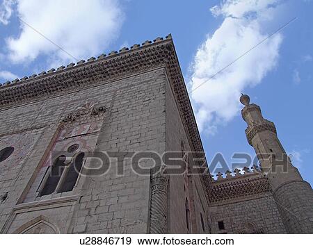 Stock Photo - Egypt, Cairo, Islamic, Architect, Sultan, Hassan, Mosque. Fotosearch