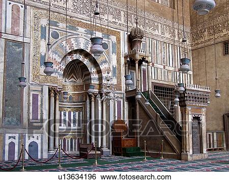 Egypt, Cairo, Islamic, Architect, Sultan, Hassan, Mosque View Large Photo Image Stock Photograph - Egypt, Cairo, Islamic, Architect, Sultan, Hassan, Mosque. Fotosearch