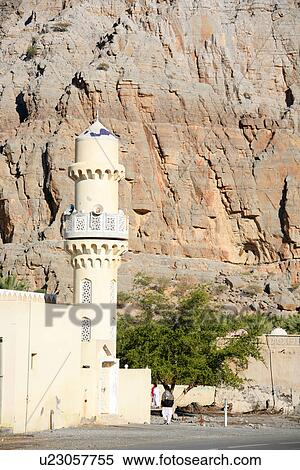 Stock Photography - mosque, prayer, mountain. Fotosearch
