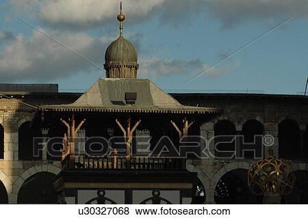 Stock Photo - Syria, Damascus, Ommeyade, mosque. Fotosearch