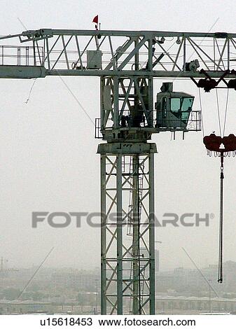 Stock Image - crane, construction. Fotosearch
