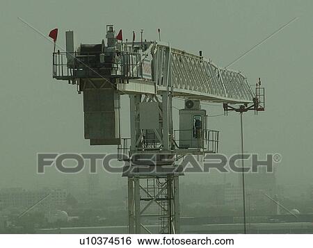 Stock Photograph - crane, construction. Fotosearch