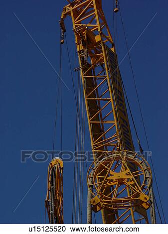 Stock Image - crane, industry, construction. Fotosearch