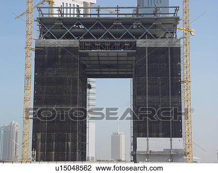 DIFC, construction, UAE, Dubai View Large Photo Image Stock Image - DIFC, construction, UAE, Dubai. Fotosearch