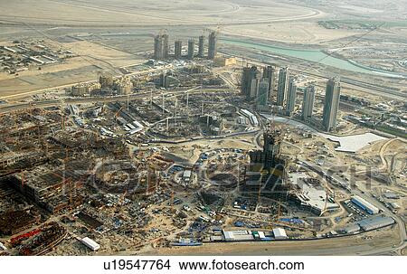 dubai, aerial, dubai, burj, dubai, construction, talest View Large Photo Image Picture - dubai, aerial, dubai, burj, dubai, construction, talest. Fotosearch