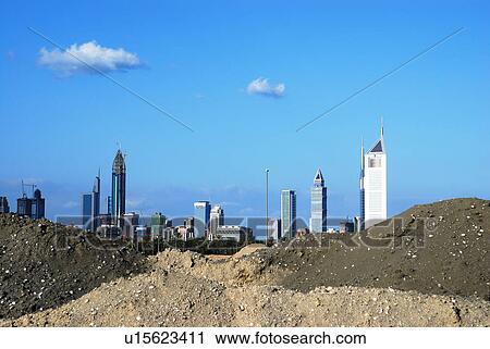 dubai, sheikh, zayed, road, construction View Large Photo Image Stock Image - dubai, sheikh, zayed, road, construction. Fotosearch