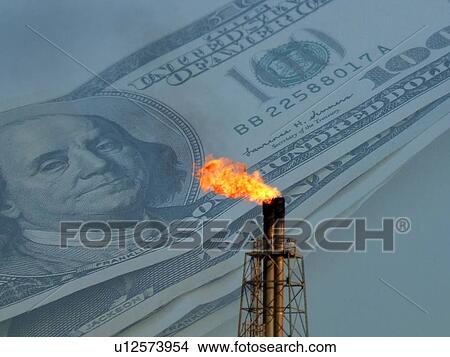 Picture - business, holding, banking, cash, economy, oil, savings. Fotosearch