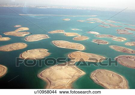 dubai, aerial, dubai, world, island View Large Photo Image Picture - dubai, aerial, dubai, world, island. Fotosearch