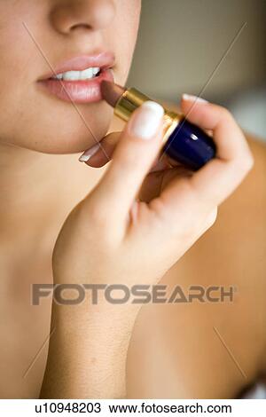 Stock Image - woman, beauty, health, Arabic. Fotosearch