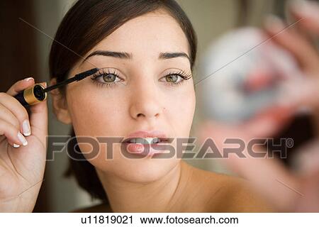 Stock Image - woman, beauty, health, Arabic. Fotosearch