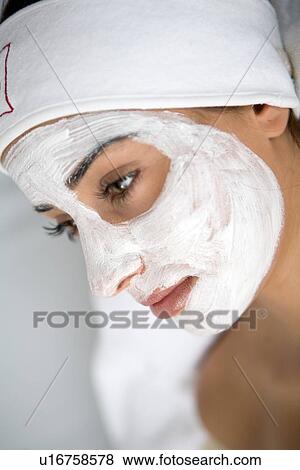 Stock Photo - woman, beauty, health, Arabic. Fotosearch