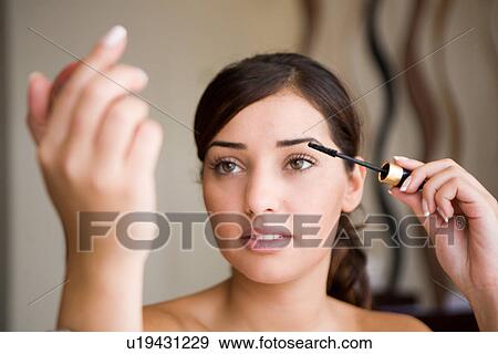 Stock Photo - woman, beauty, health, Arabic. Fotosearch