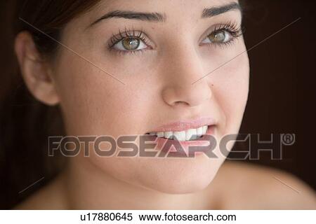 Stock Photography - woman, beauty, health, Arabic. Fotosearch