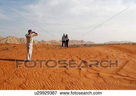 Stock Photo - desert, dune, safari, dubai, adventure. Fotosearch
