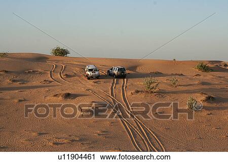 Stock Image - dune, four, desert, drive, wheel, bashing, 4x4. Fotosearch