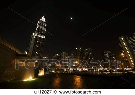 Dubai, Sheikh, Zayed, Rd, modern, architecture, skyscrapers View Large Photo Image Stock Image - Dubai, Sheikh, Zayed, Rd, modern, architecture, skyscrapers. Fotosearch