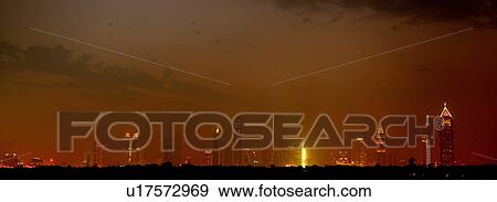 dubai, sheikh, zayed, road, night, evening, lights View Large Photo Image Stock Photo - dubai, sheikh, zayed, road, night, evening, lights. Fotosearch