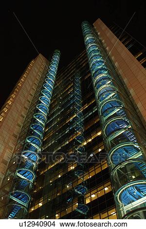 dubai, tower, blue, light, evening, night, City View Large Photo Image Picture - dubai, tower, blue, light, evening, night, City. Fotosearch