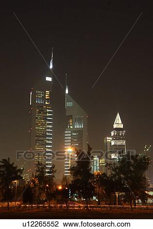 dubai, towers, skyscraper, building, sheikh, zayed, road View Large Photo Image Stock Image - dubai, towers, skyscraper, building, sheikh, zayed, road. Fotosearch