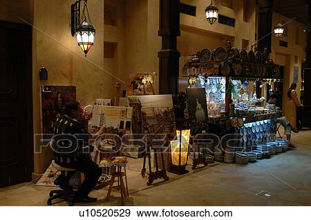 madinat, jumeirah, dubai, souk, market, night, evening View Large Photo Image Stock Photo - madinat, jumeirah, dubai, souk, market, night, evening. Fotosearch