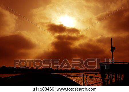 silhouette, dubai, creek, deira, boat, sunrise, sunset View Large Photo Image Stock Image - silhouette, dubai, creek, deira, boat, sunrise, sunset. Fotosearch
