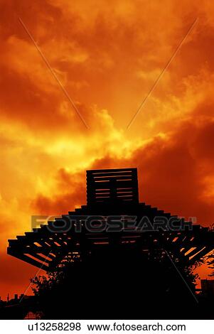 silhouette, tree, art, artistic, sunset, sunrise, colourful View Large Photo Image Stock Photo - silhouette, tree, art, artistic, sunset, sunrise, colourful. Fotosearch