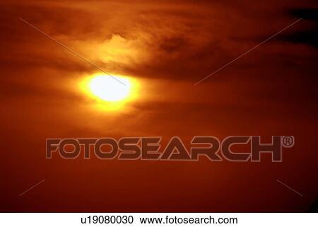 Stock Image - sunset, sunrise, rise. Fotosearch