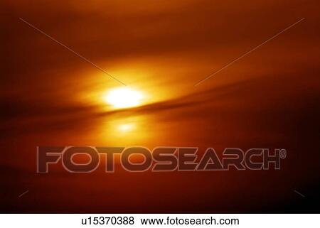 Stock Photo - sunset, sunrise, rise. Fotosearch