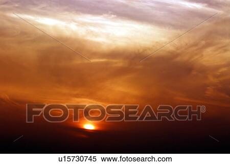 Stock Photography - sunset, sunrise, rise. Fotosearch